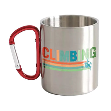 Climbing Carabiner Mug 12oz